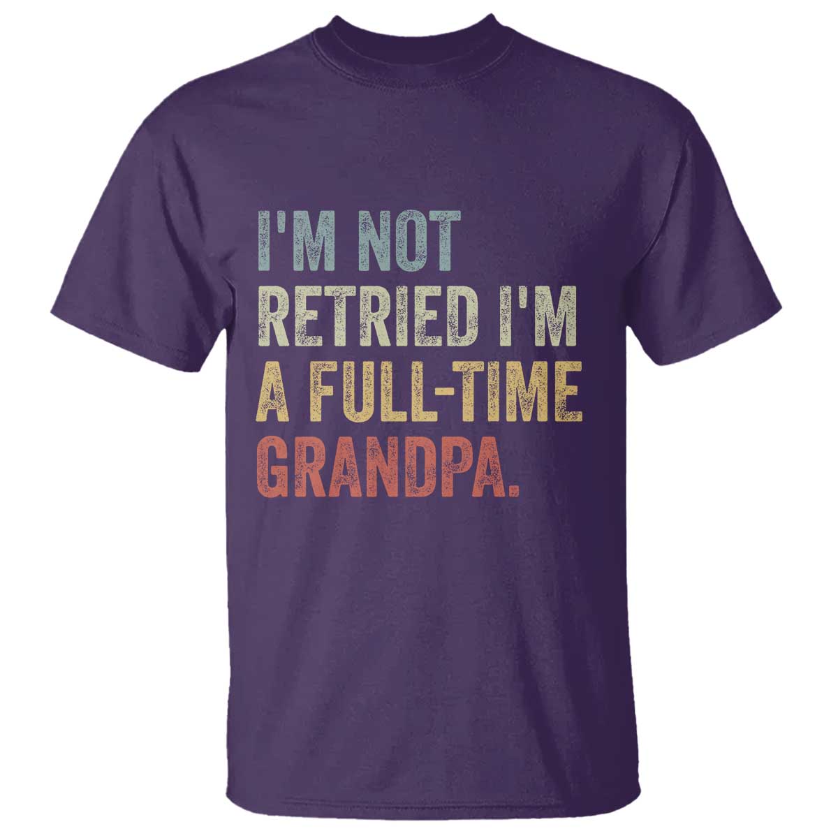 I'm Not Retired I'm a Professional Grandpa T Shirt Funny Retirement