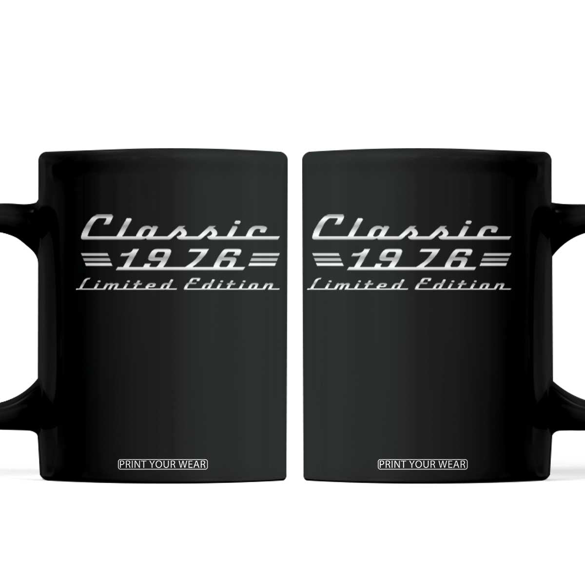 50th Birthday 1976 Limited Edition Classic Car Coffee Mug