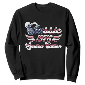 50th Birthday 1976 Limited Edition Classic Pony Car Inspo Sweatshirt