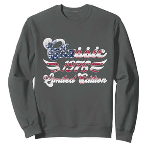 50th Birthday 1976 Limited Edition Classic Pony Car Inspo Sweatshirt