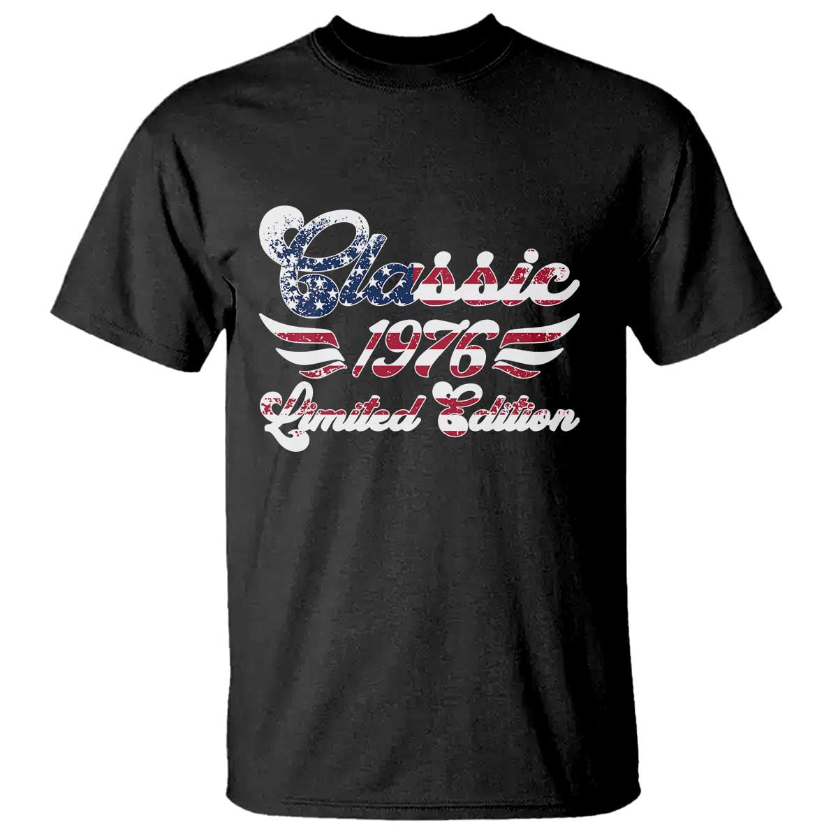 50th Birthday 1976 Limited Edition Classic Pony Car Inspo T Shirt