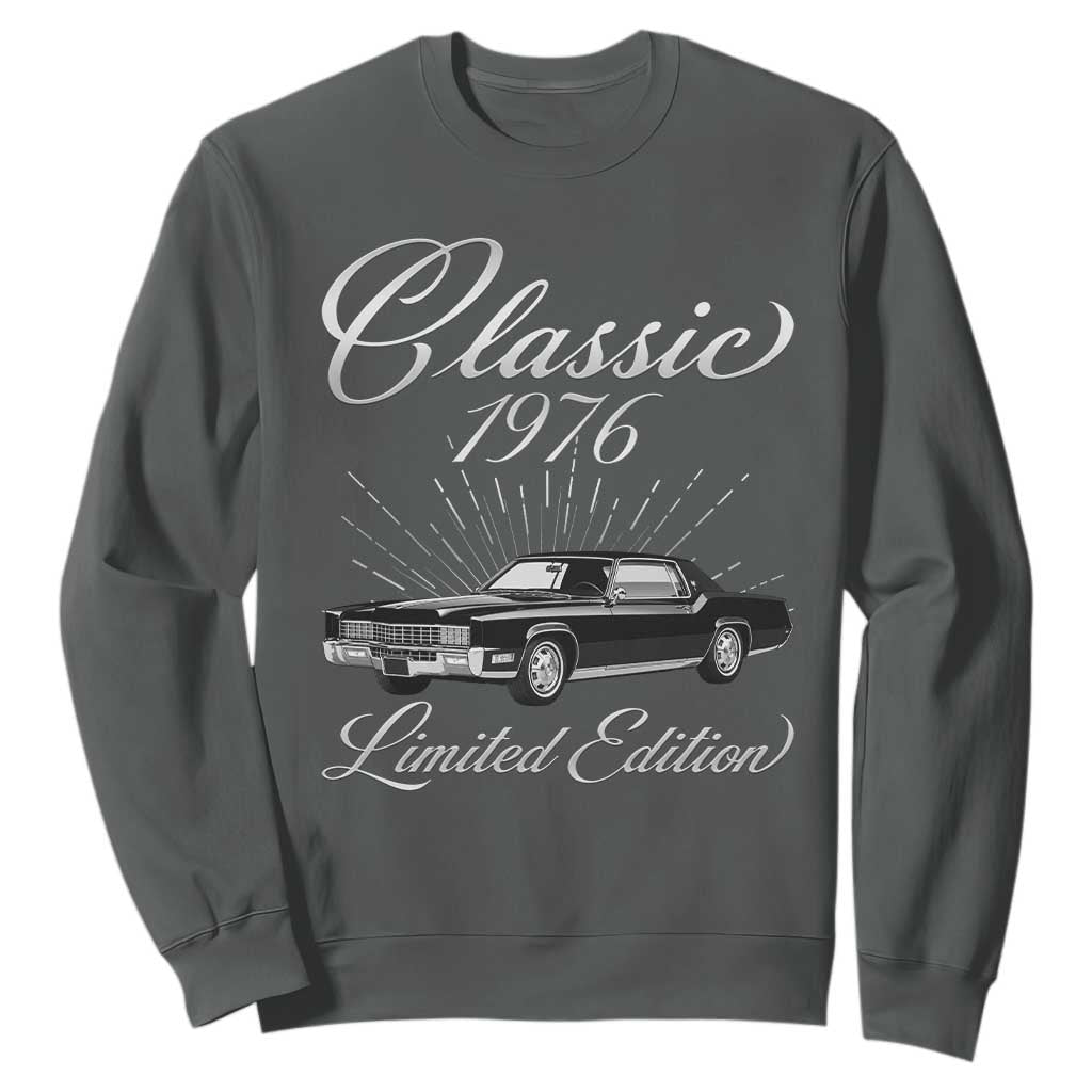 60th Birthday 1991 Limited Edition Sweatshirt Vintage Classic American Luxury Car