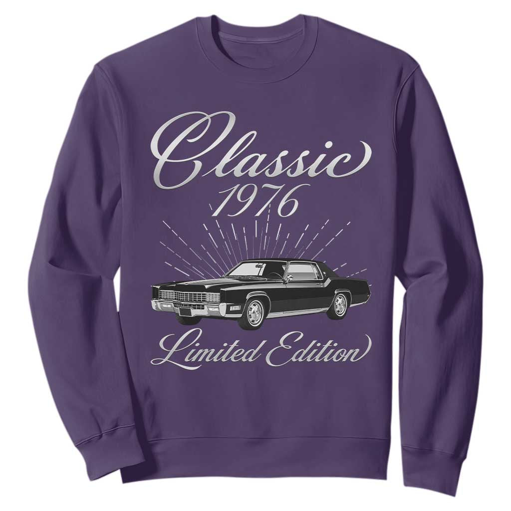 60th Birthday 1991 Limited Edition Sweatshirt Vintage Classic American Luxury Car