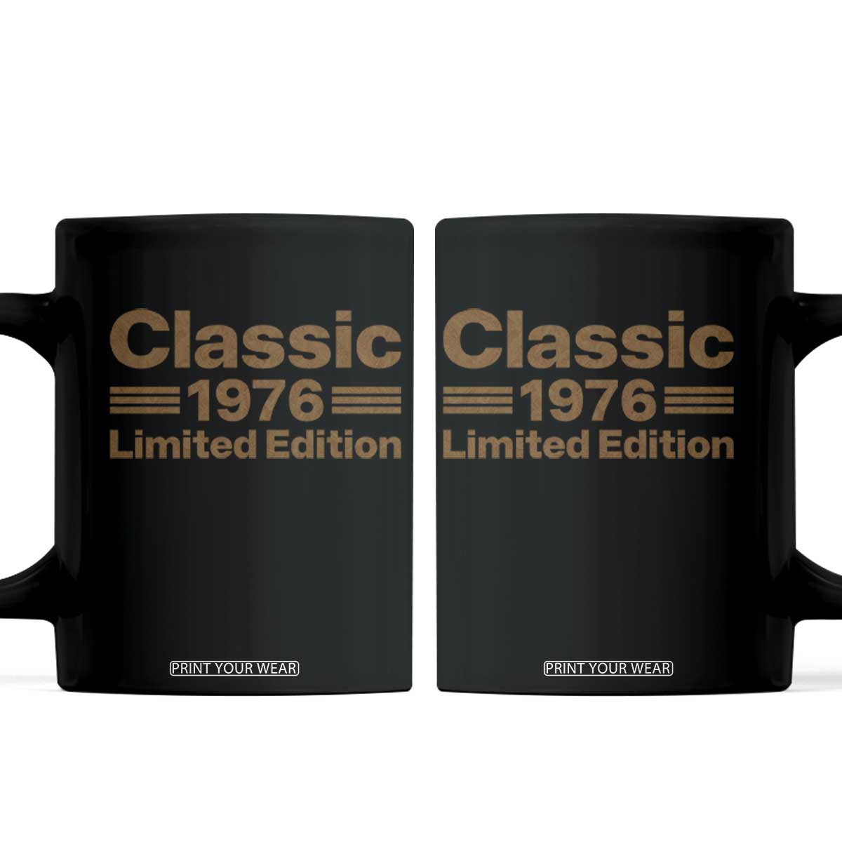50th Birthday 1976 Limited Edition WWII Military Utility Vehicle Inspo Coffee Mug