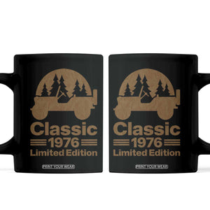 50th Birthday 1976 Limited Edition WWII Military Utility Vehicle Coffee Mug