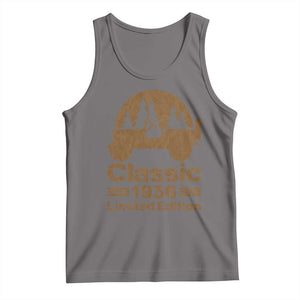 90th Birthday 1936 Limited Edition WWII Military Utility Vehicle Tank Top