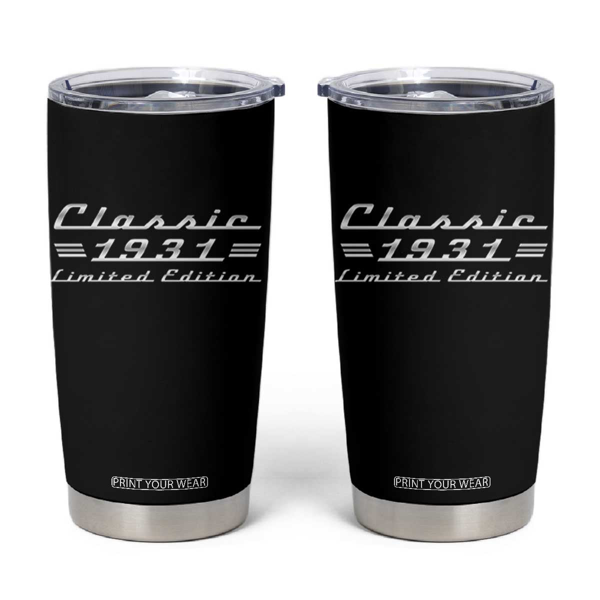 95th Birthday 1931 Limited Edition Classic Car Tumbler Cup