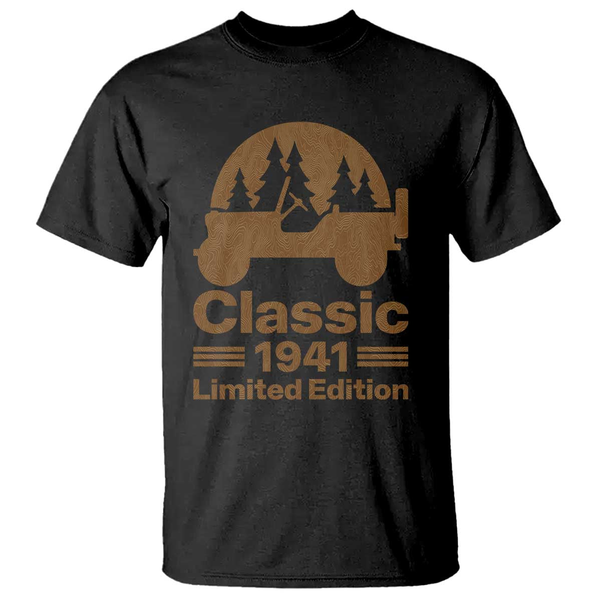 85th Birthday 1941 Limited Edition WWII Military Utility Vehicle T Shirt
