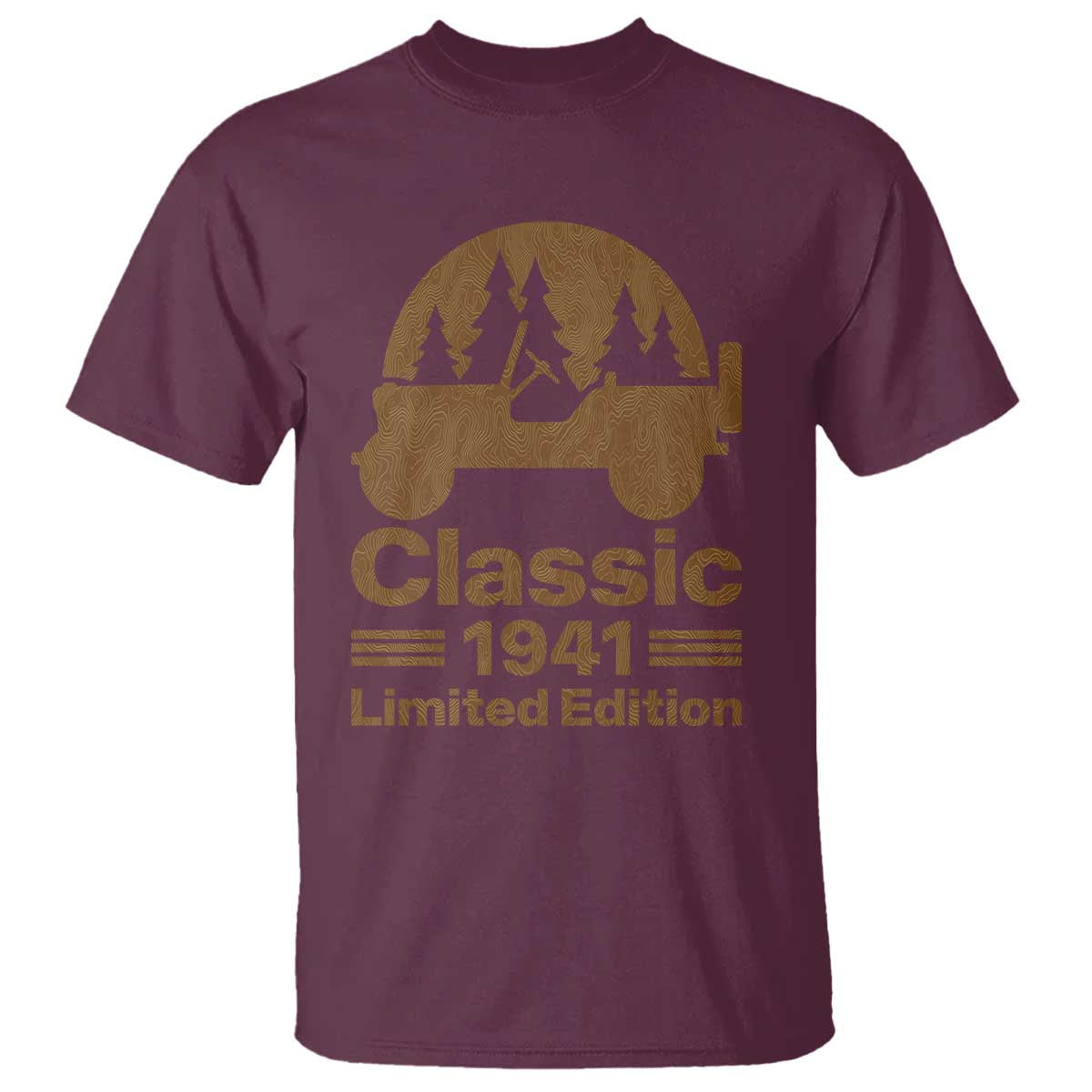 85th Birthday 1941 Limited Edition WWII Military Utility Vehicle T Shirt