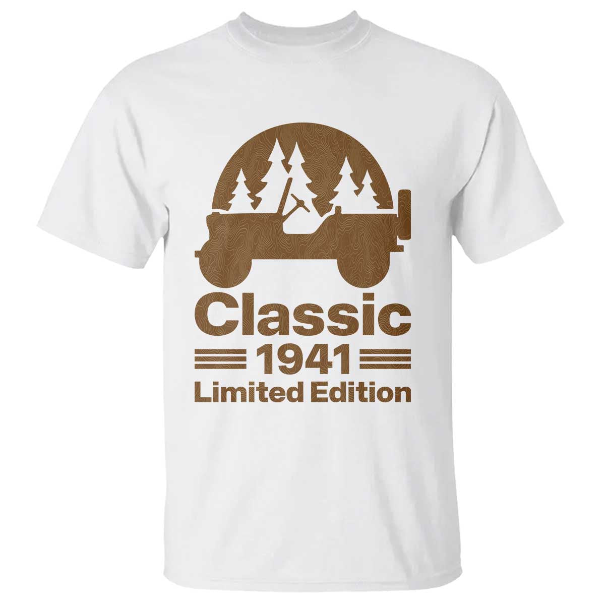 85th Birthday 1941 Limited Edition WWII Military Utility Vehicle T Shirt