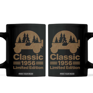 70th Birthday 1956 Limited Edition WWII Military Utility Vehicle Coffee Mug