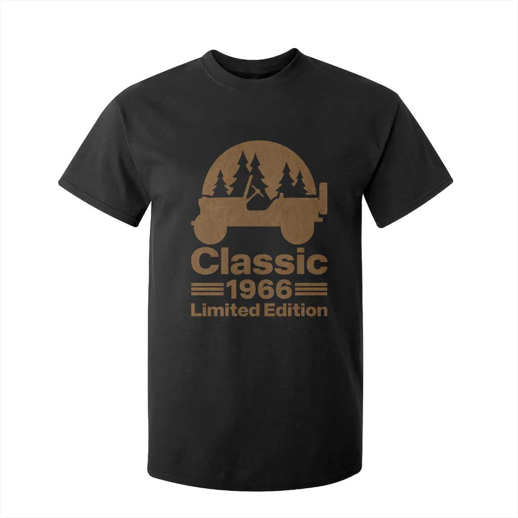 60th Birthday 1966 Limited Edition WWII Military Utility Vehicle T Shirt For Kid
