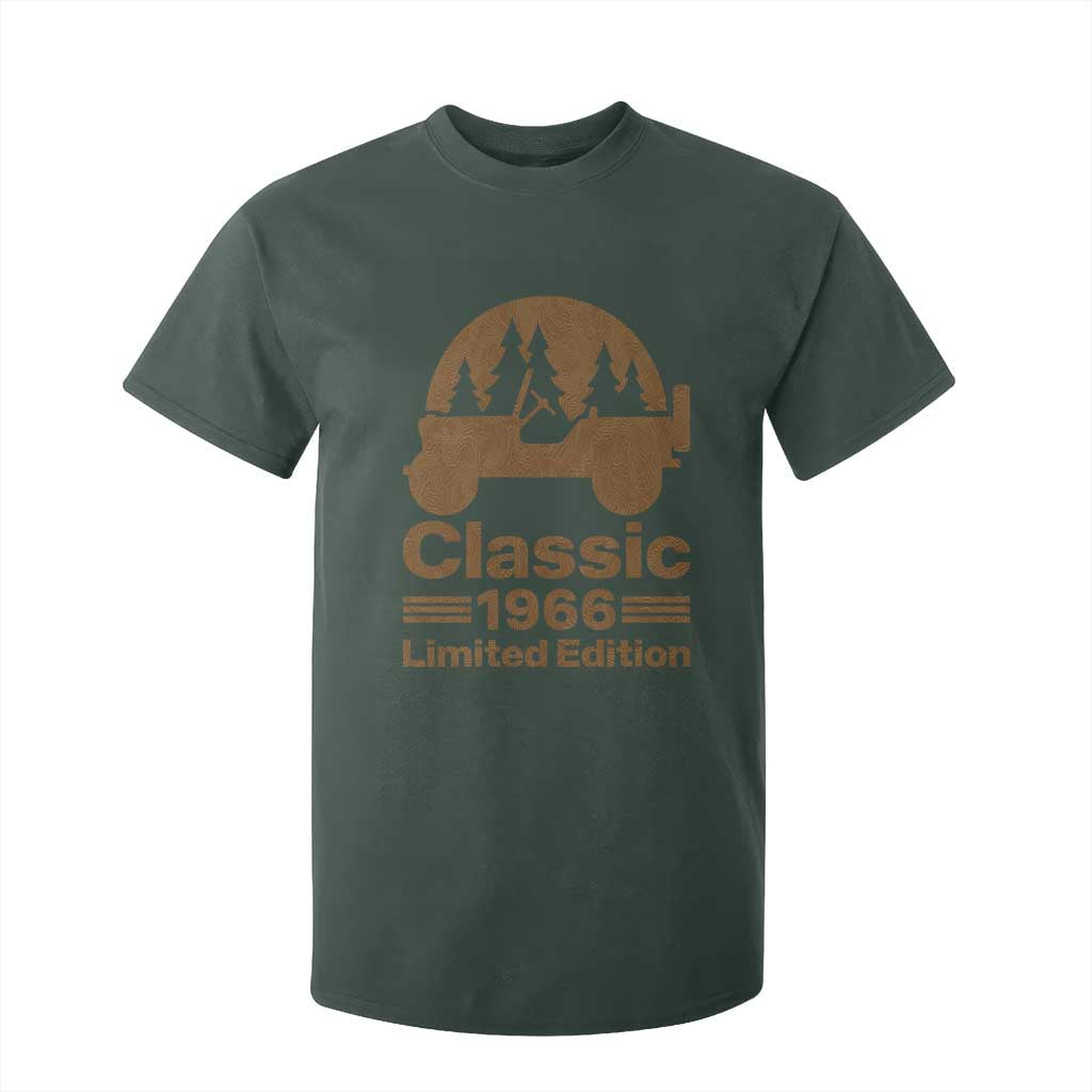 60th Birthday 1966 Limited Edition WWII Military Utility Vehicle T Shirt For Kid