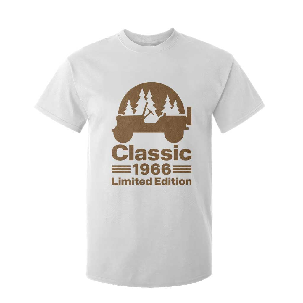 60th Birthday 1966 Limited Edition WWII Military Utility Vehicle T Shirt For Kid