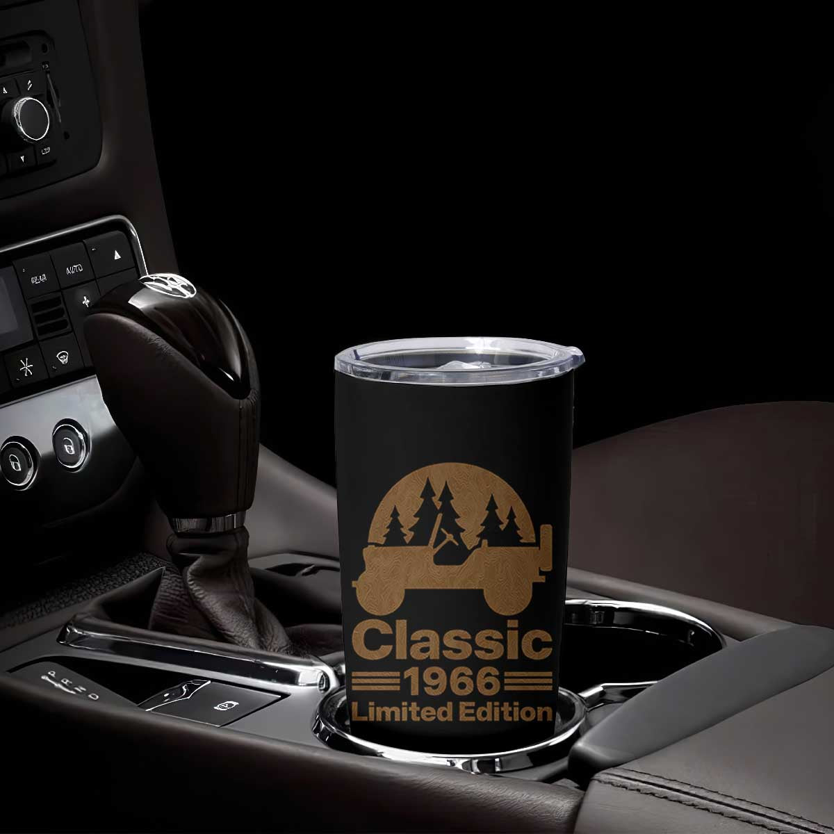 60th Birthday 1966 Limited Edition WWII Military Utility Vehicle Tumbler Cup