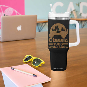 60th Birthday 1966 Limited Edition WWII Military Utility Vehicle Tumbler With Handle
