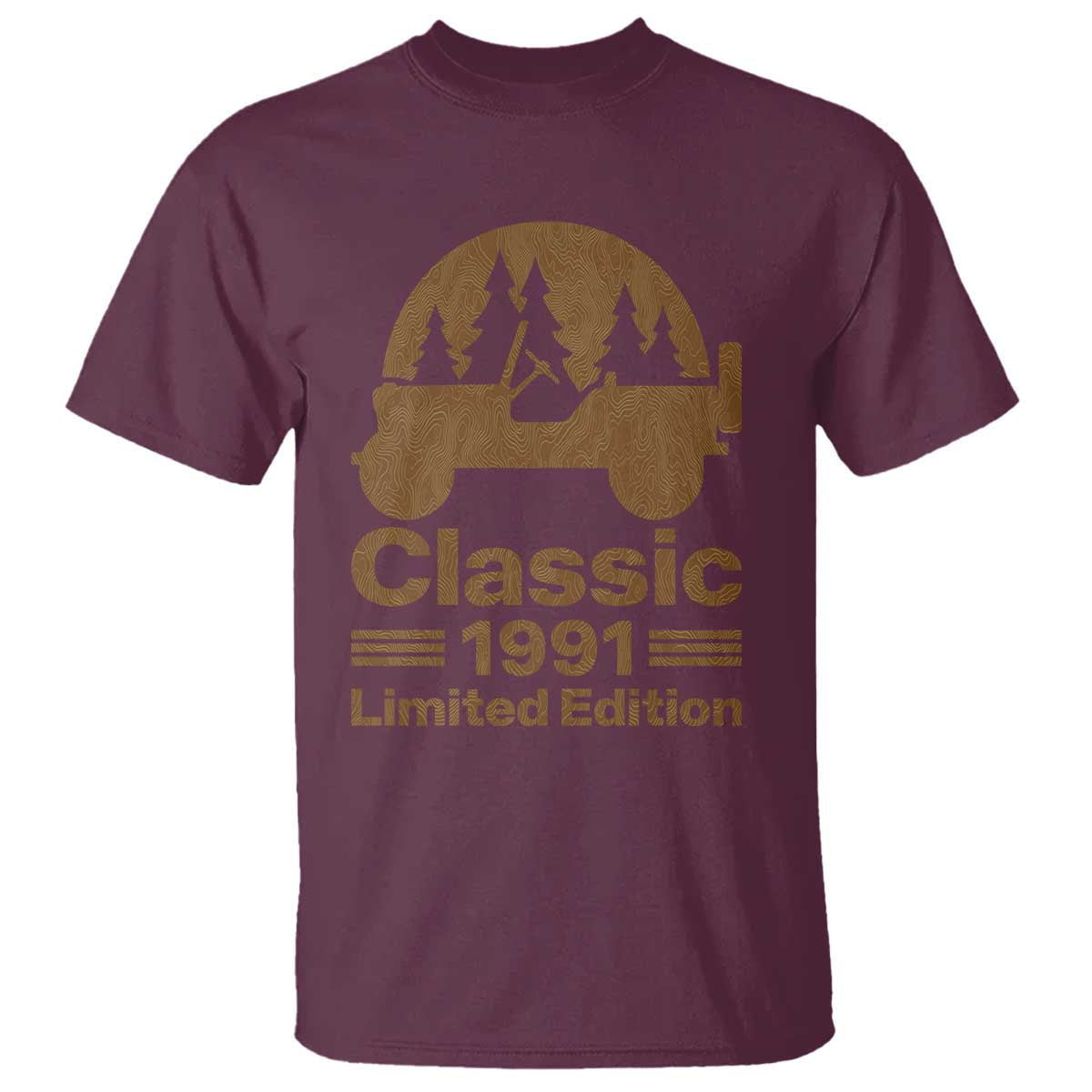 35th Birthday 1991 Limited Edition WWII Military Utility Vehicle T Shirt