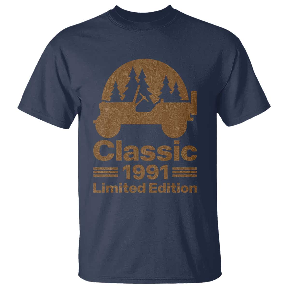 35th Birthday 1991 Limited Edition WWII Military Utility Vehicle T Shirt