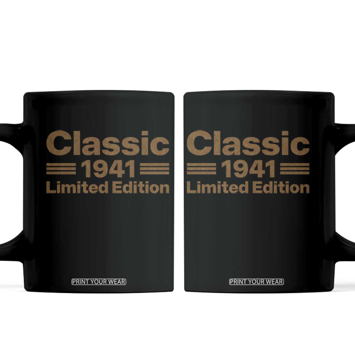 85th Birthday 1941 Limited Edition WWII Military Utility Vehicle Inspo Coffee Mug