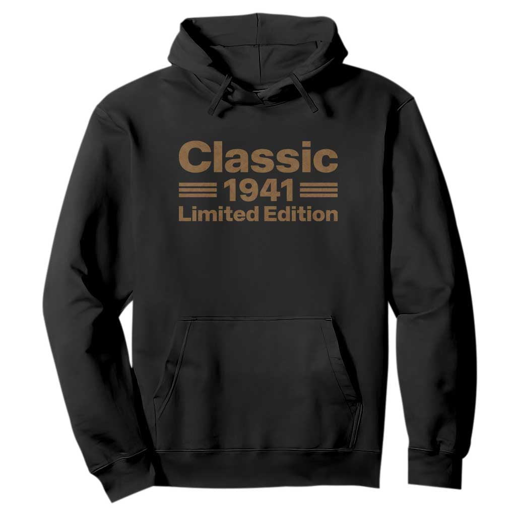 85th Birthday 1941 Limited Edition WWII Military Utility Vehicle Inspo Hoodie