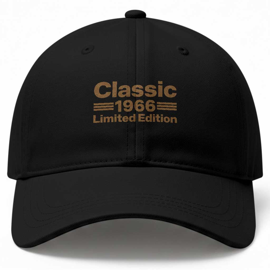 60th Birthday 1966 Limited Edition WWII Military Utility Vehicle Inspo Baseball Cap