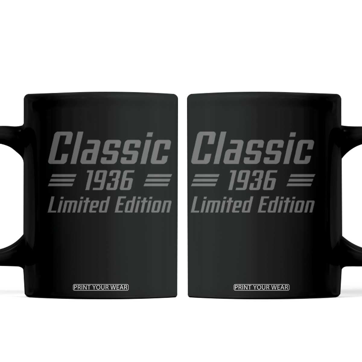 90th Birthday 1936 Limited Edition Classic American Muscle Car Inspo Coffee Mug