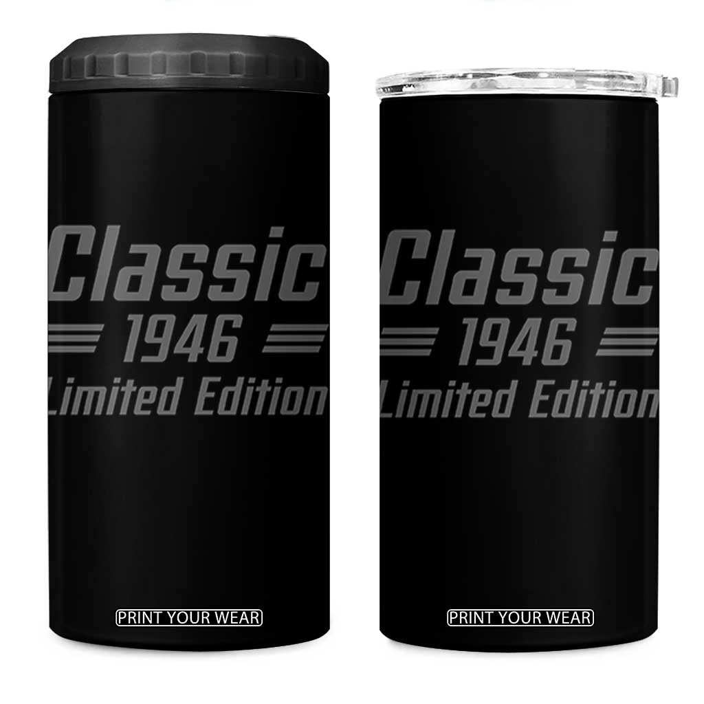 85th Birthday 1941 Limited Edition Classic American Muscle Car Inspo 4 in 1 Can Cooler Tumbler