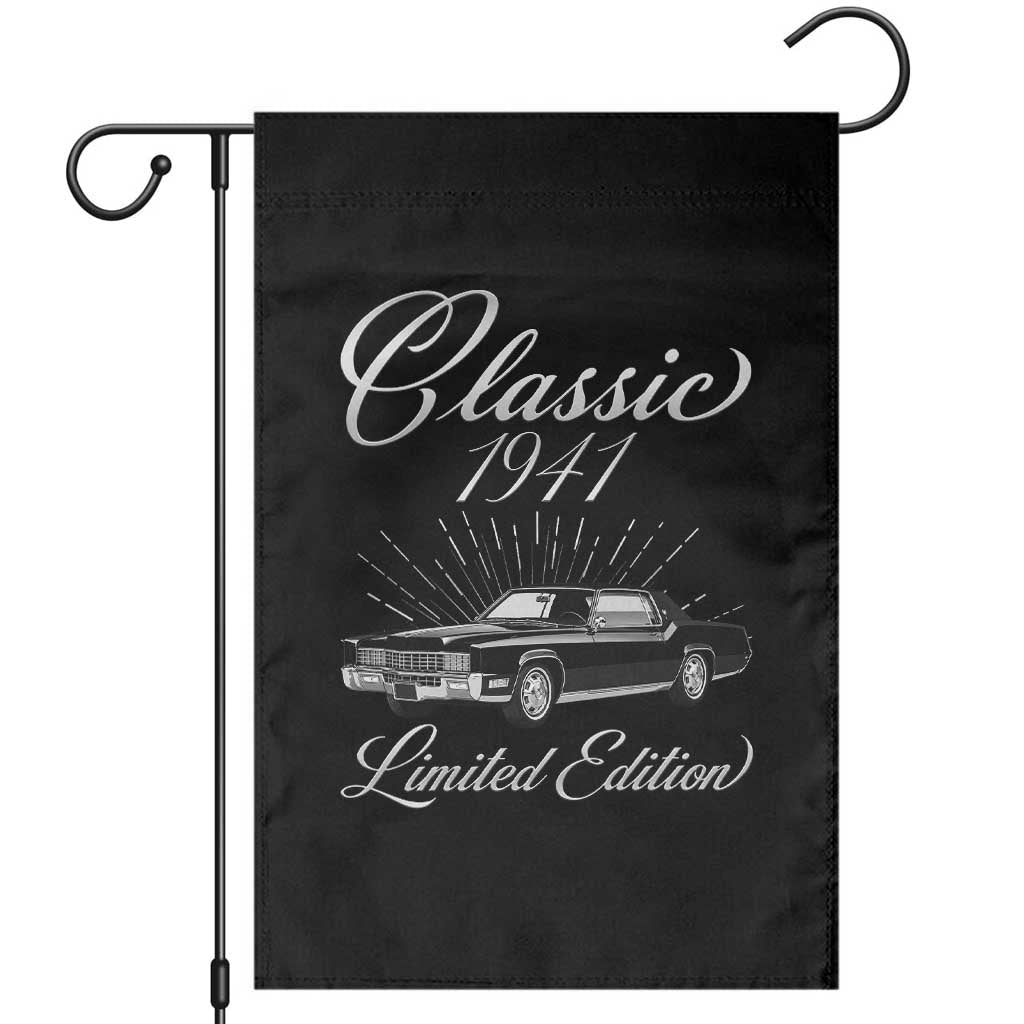 85th Birthday 1941 Limited Edition Garden Flag Vintage Classic American Luxury Car