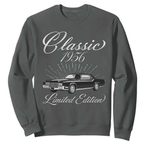 70th Birthday 1956 Limited Edition Sweatshirt Vintage Classic American Luxury Car