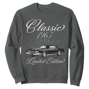 59th Birthday 1967 Limited Edition Sweatshirt Vintage Classic American Luxury Car