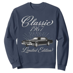 59th Birthday 1967 Limited Edition Sweatshirt Vintage Classic American Luxury Car