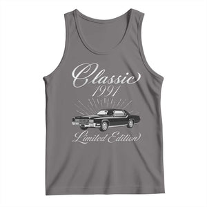 35th Birthday 1991 Limited Edition Tank Top Vintage Classic American Luxury Car