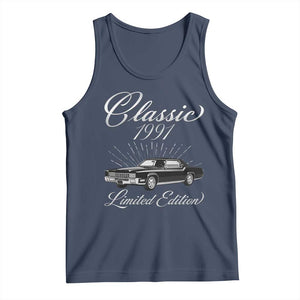 35th Birthday 1991 Limited Edition Tank Top Vintage Classic American Luxury Car