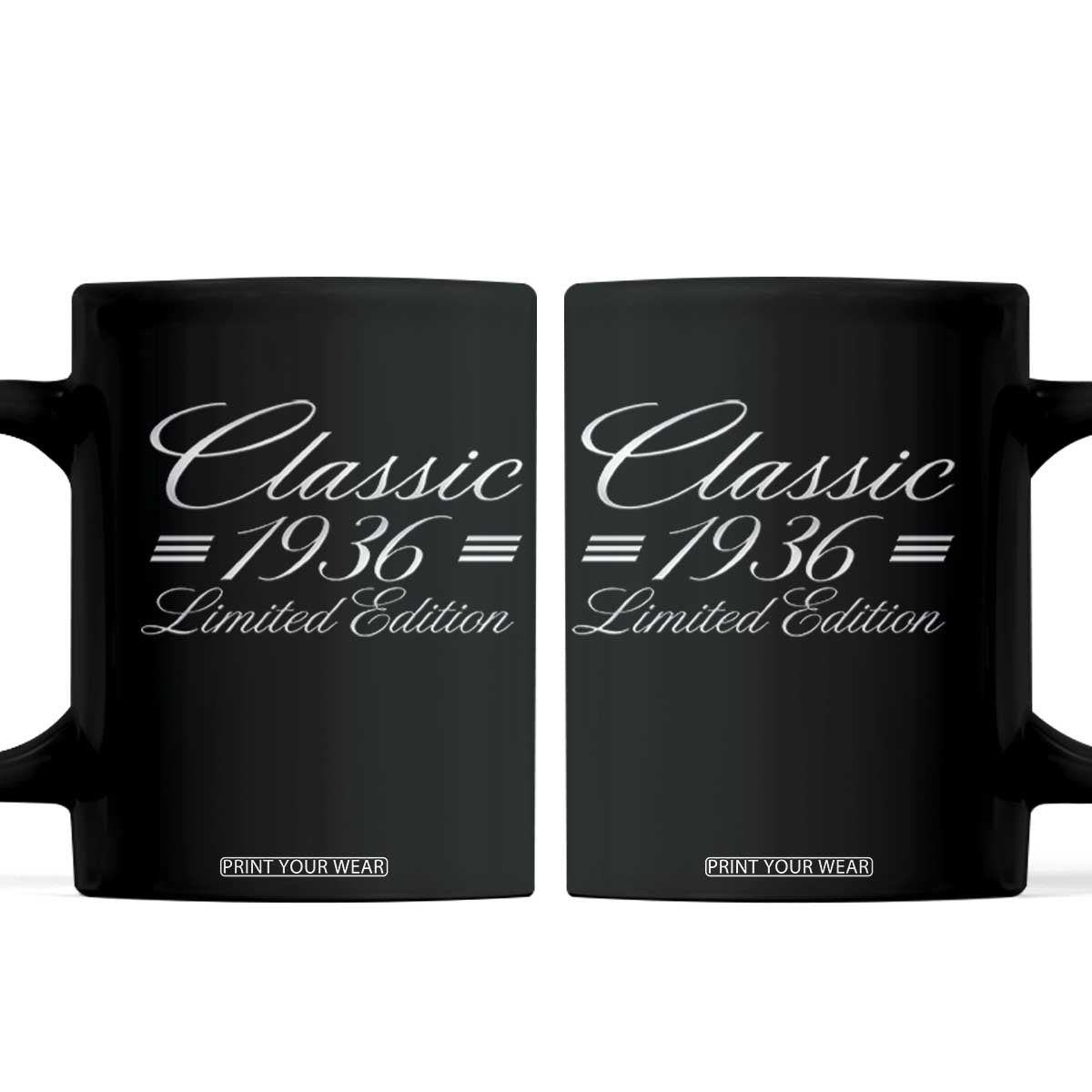90th Birthday 1936 Limited Edition Classic American Luxury Car Inspo Coffee Mug