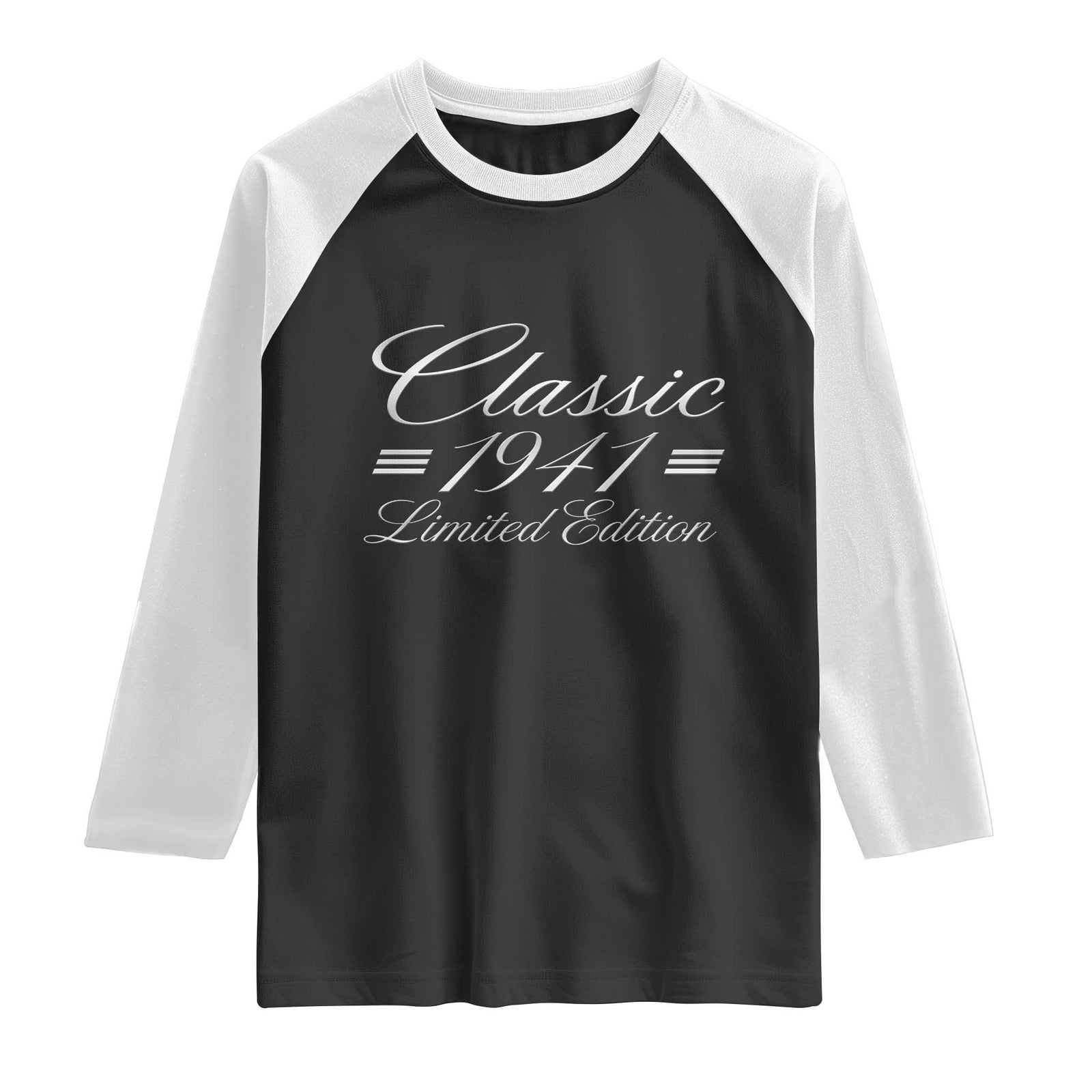 85th Birthday 1941 Limited Edition Classic American Luxury Car Inspo Raglan Shirt