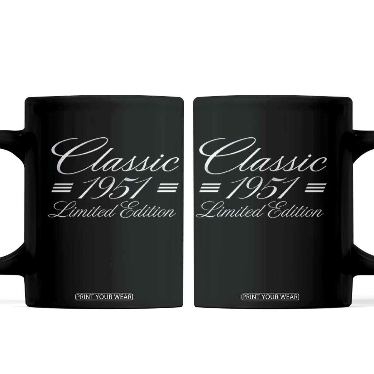 75th Birthday 1951 Limited Edition Classic American Luxury Car Inspo Coffee Mug