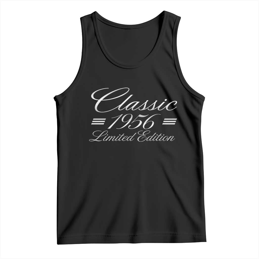 70th Birthday 1956 Limited Edition Classic American Luxury Car Inspo Tank Top