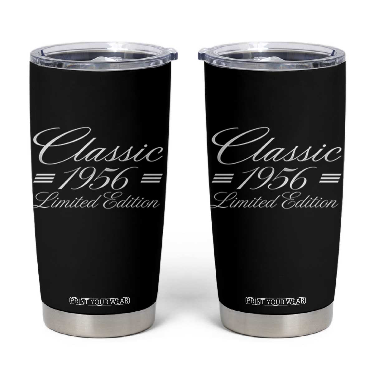 70th Birthday 1956 Limited Edition Classic American Luxury Car Inspo Tumbler Cup