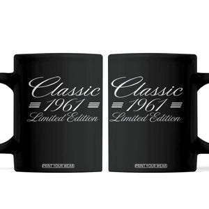 65th Birthday 1961 Limited Edition Classic American Luxury Car Inspo Coffee Mug
