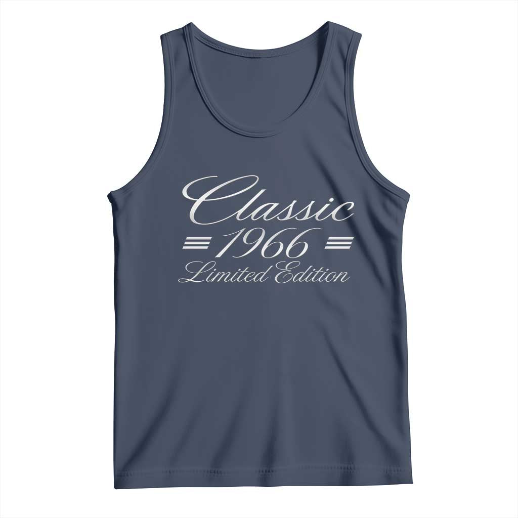 60th Birthday 1966 Limited Edition Classic American Luxury Car Inspo Tank Top