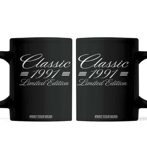 35th Birthday 1991 Limited Edition Classic American Luxury Car Inspo Coffee Mug