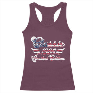90th Birthday 1936 Limited Edition Classic Pony Car Inspo Racerback Tank Top