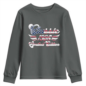 90th Birthday 1936 Limited Edition Classic Pony Car Inspo Youth Sweatshirt