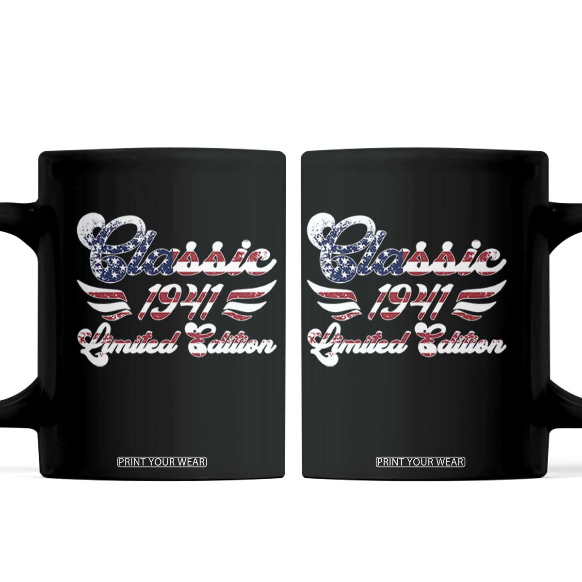 85th Birthday 1941 Limited Edition Classic Pony Car Inspo Coffee Mug