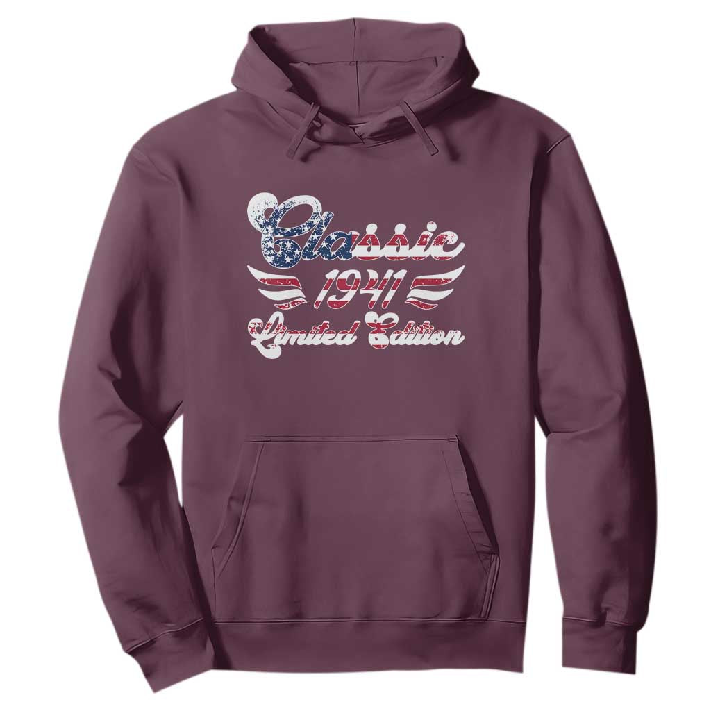 85th Birthday 1941 Limited Edition Classic Pony Car Inspo Hoodie
