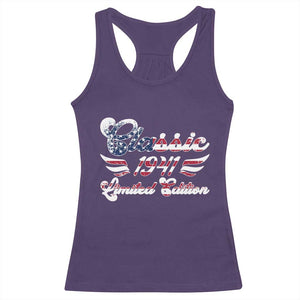 85th Birthday 1941 Limited Edition Classic Pony Car Inspo Racerback Tank Top