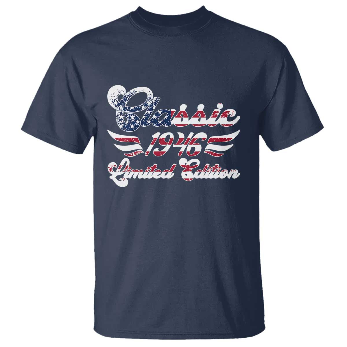 80th Birthday 1946 Limited Edition Classic Pony Car Inspo T Shirt