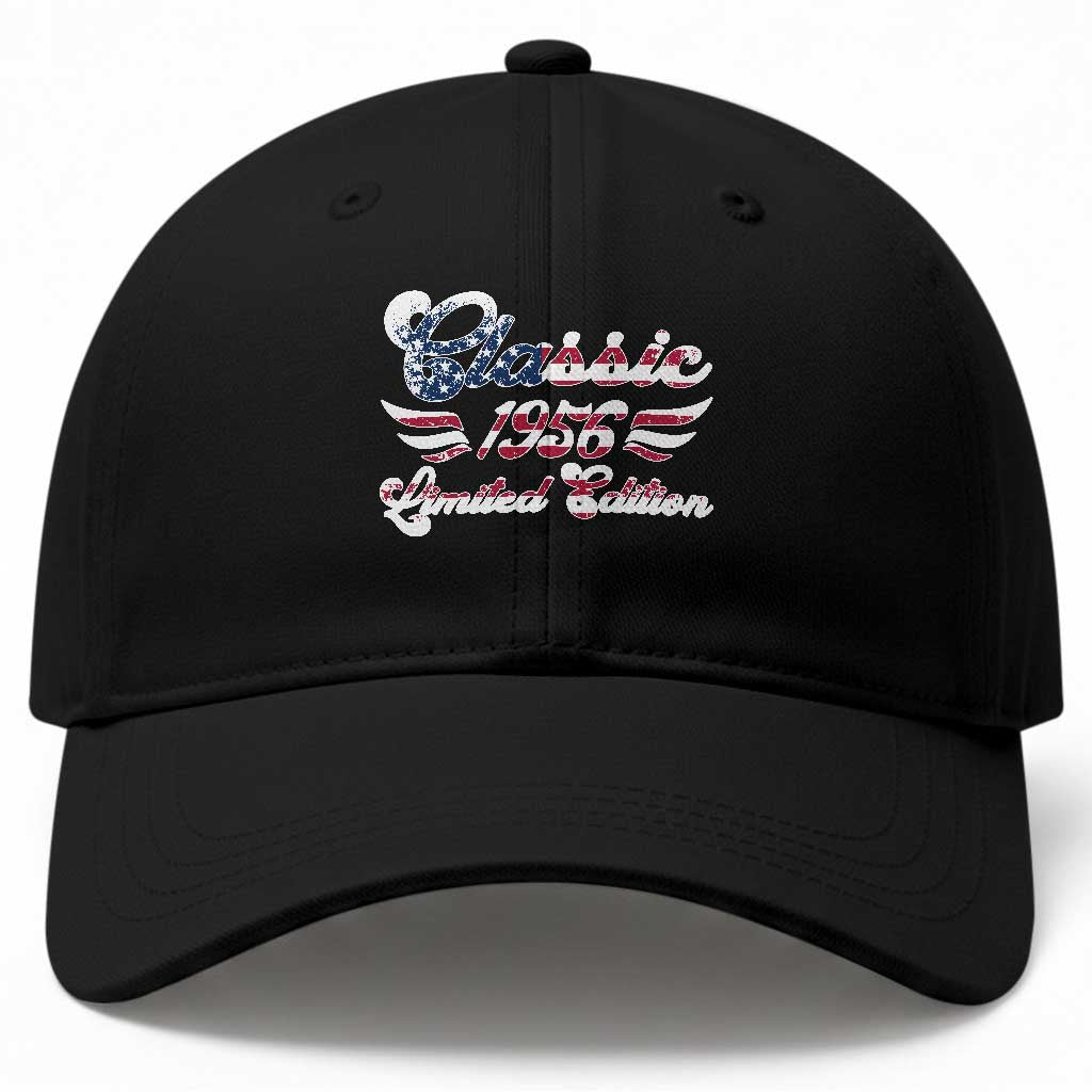 70th Birthday 1956 Limited Edition Classic Pony Car Inspo Baseball Cap