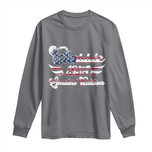 70th Birthday 1956 Limited Edition Classic Pony Car Inspo Long Sleeve Shirt