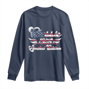 70th Birthday 1956 Limited Edition Classic Pony Car Inspo Long Sleeve Shirt